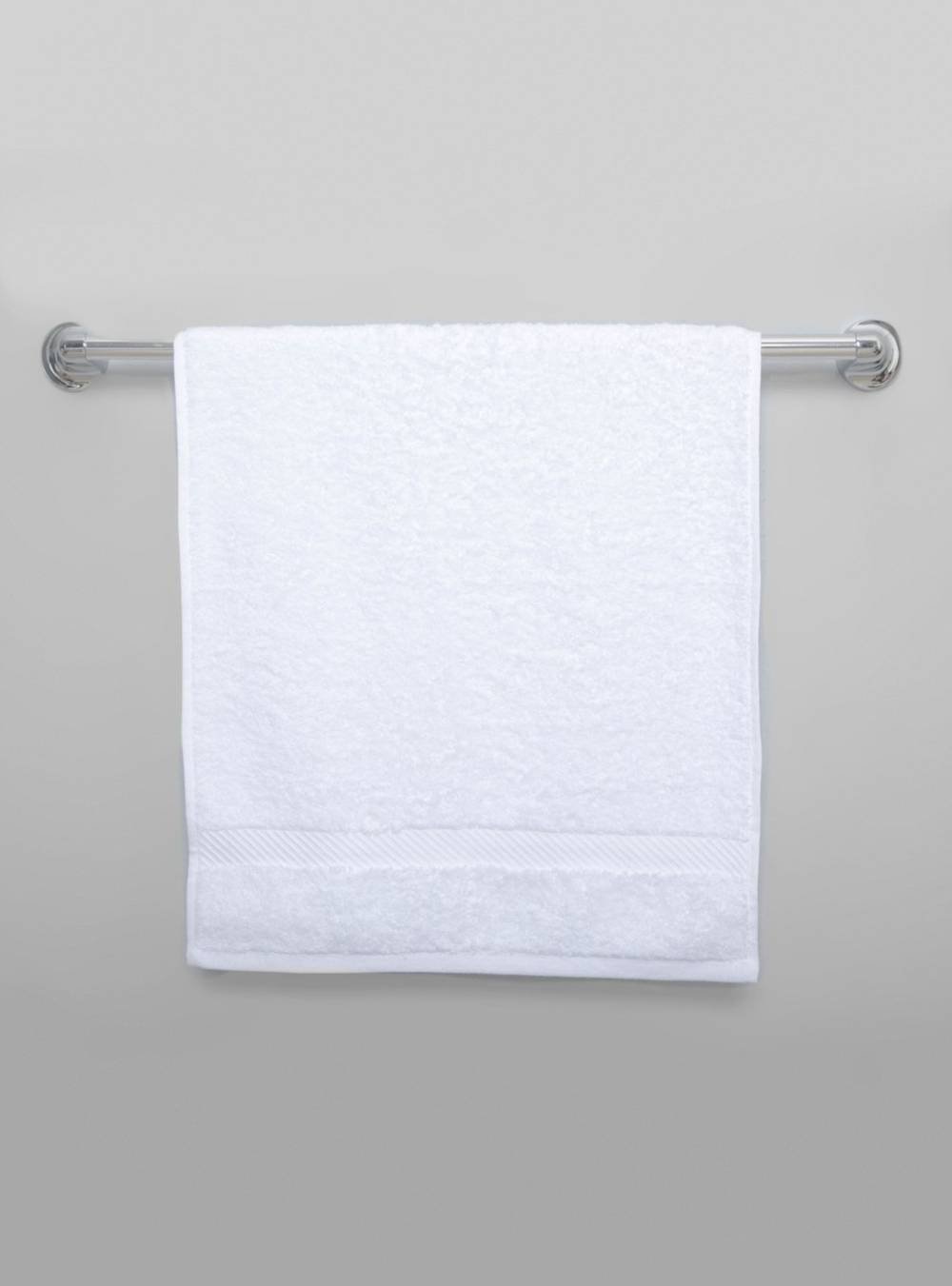 Lourdes toalla de mano blanca (45 x 90 cm)