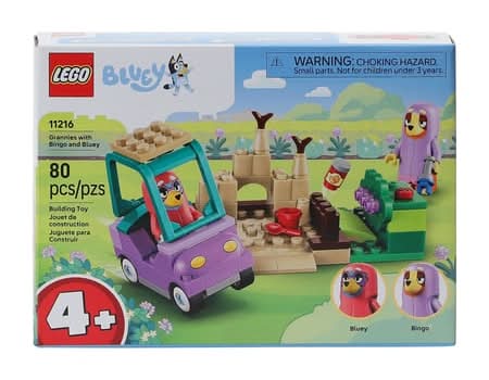 LEGO® Bluey Grannies with Bingo and Bluey Grannies with Bingo and Bluey