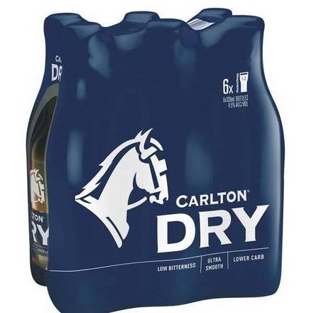 Carlton Dry Bottle (6 Pack)
