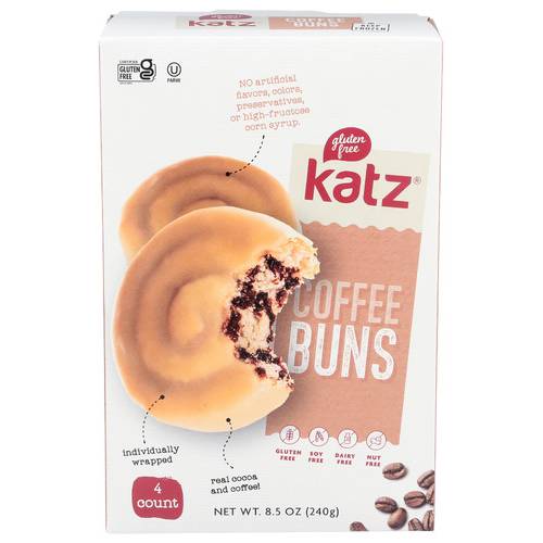 Katz Gluten Free Coffee Buns