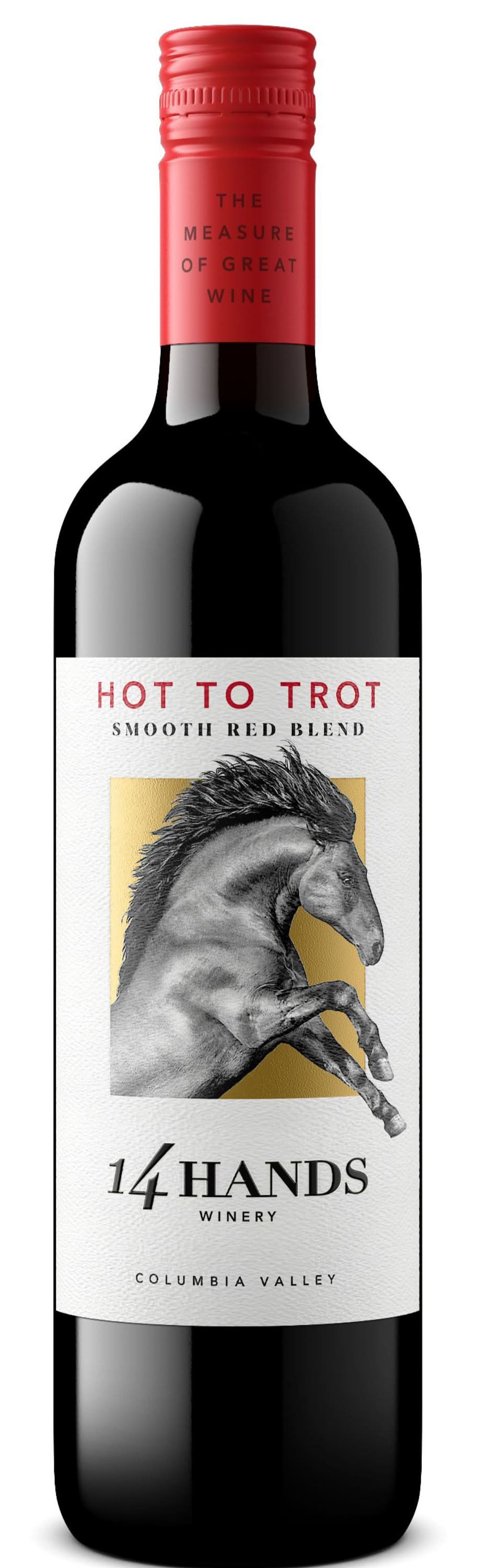 14 Hands Columbia Valley Hot To Trot Red Blend Wine (750 ml)