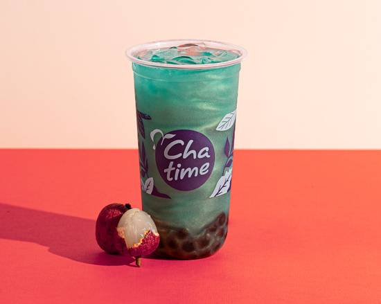 Blue Curacao Lychee Shimmer Boba