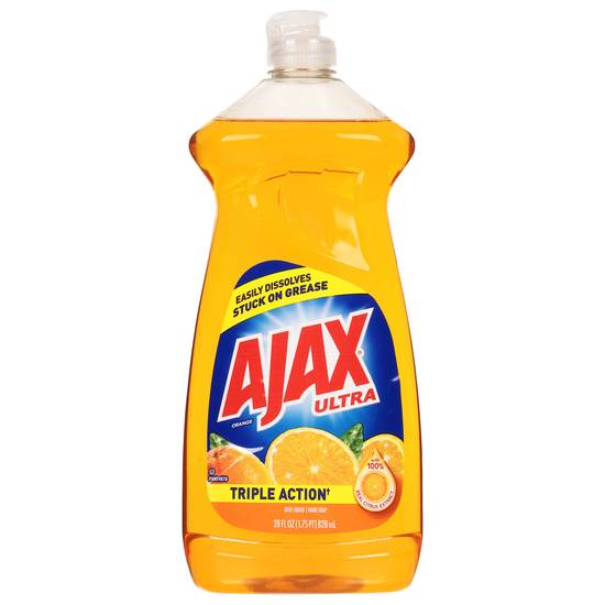 Ajax Ultra Triple Action Orange Dish Detergent (28 fl oz)