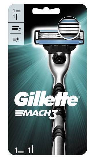 Gillette Mach 3 Razor * 6 * 1 S