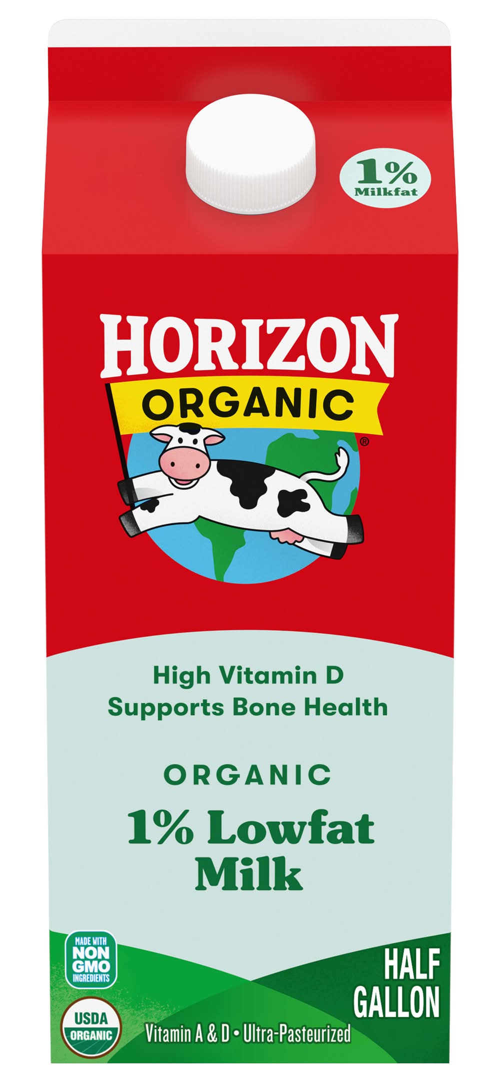 Horizon Organic 1% Lowfat Milk (0.5 gal)