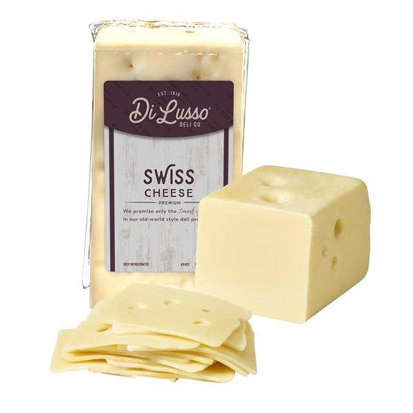 Di Lusso Premium Sliced Wisconsin Swiss Cheese