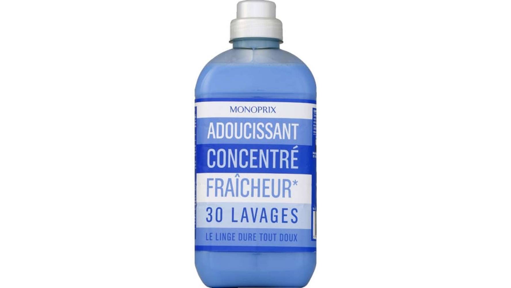 Monoprix - Adoucissant concentré fraîcheur 30 lavages (750ml)