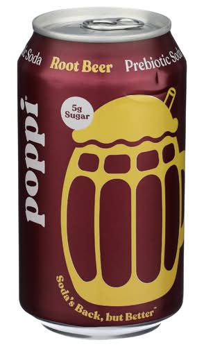 Poppi Root Beer Prebiotic Soda