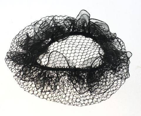 Hairnet Disposable Bands, Large, Black (144 ct)