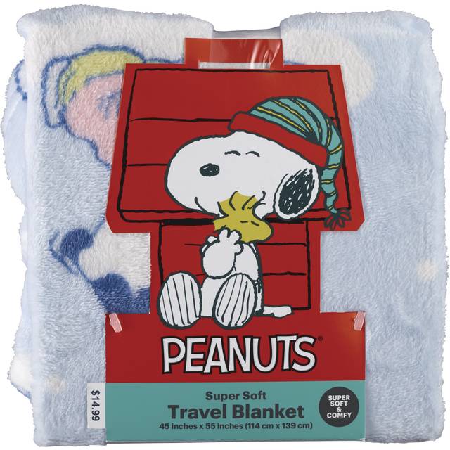 Peanuts Travel Throw Blanket