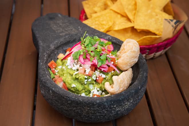 Guacamole en Molcajete
