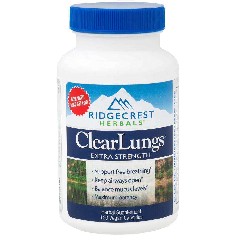 Clearlungs Extra Strength (120 Vegan Capsules)