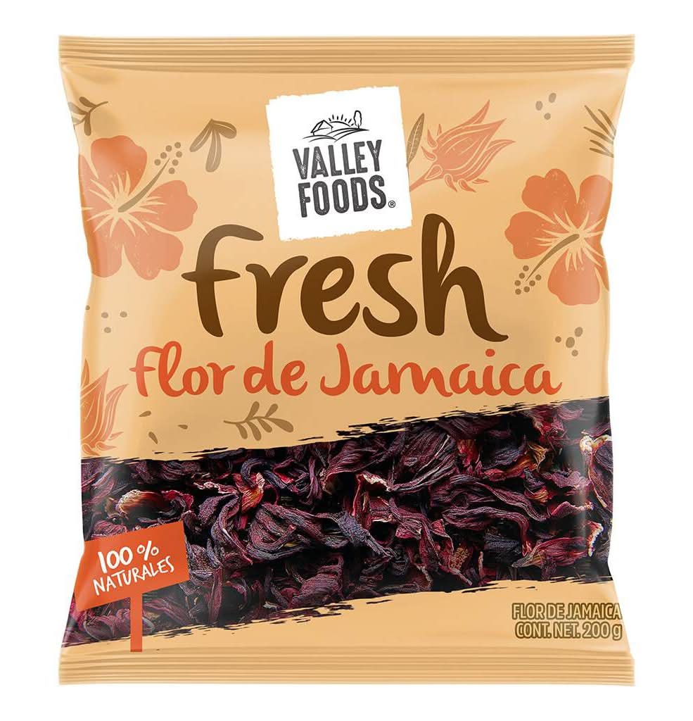 Valley Foods · Fresh flor de jamaica (200 g)