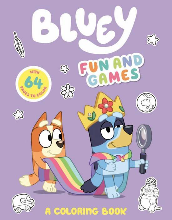Bluey Fun and Games By Penguin Young Readers Lic