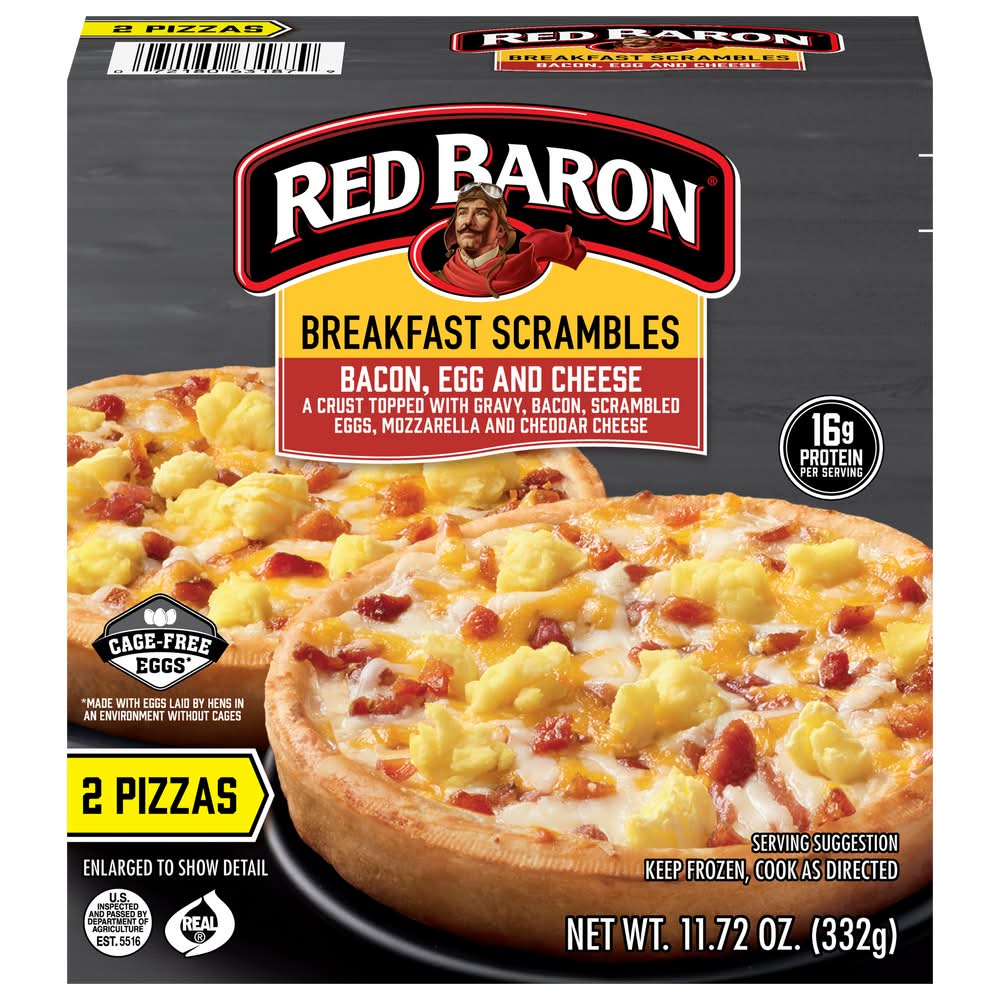 Red Baron Bacon Scrambles (11.72 oz, 2 ct)