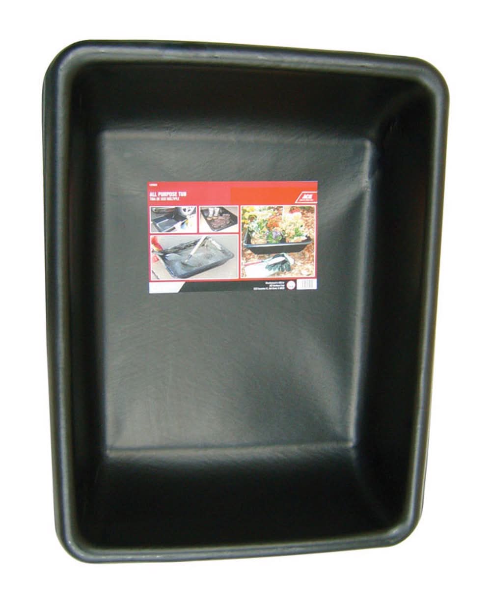 ACE Polypropylene 20 In. W X 26 In. L 9 Gal Utility Tub