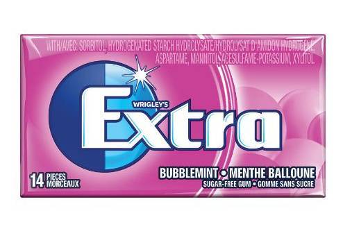 Wrigley Extra Bubblemint Gum