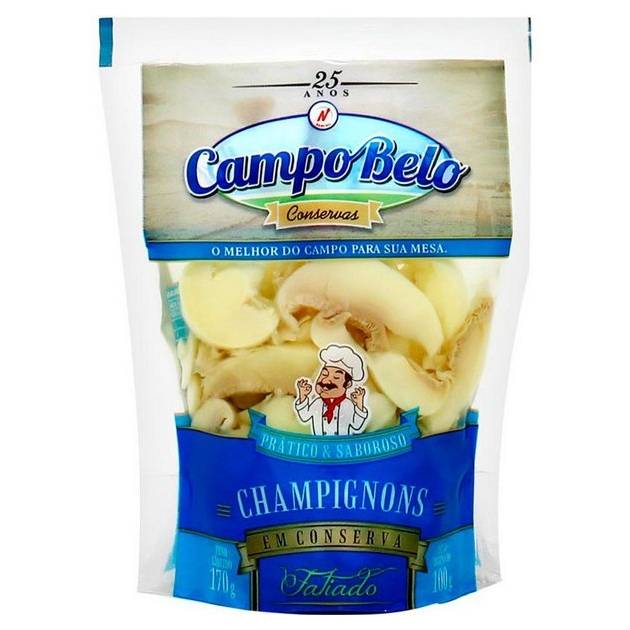 Campo belo champignon fatiado em conserva (170 g)