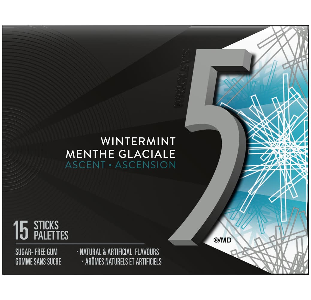 Wrigley's Escalating Wintermint Sugar-Free Gum (37.5 g)