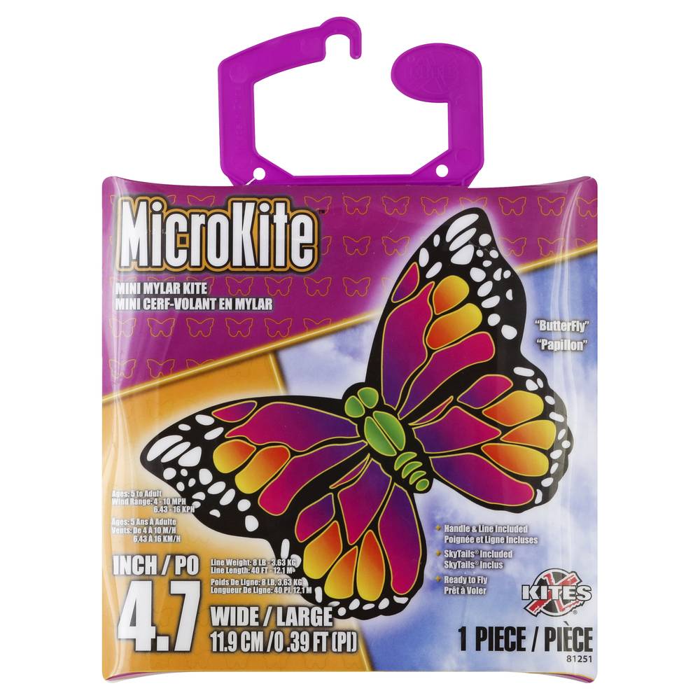 X Kites Butterfly Large Microkite