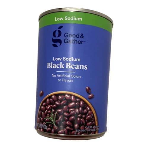 Good & Gather Low Sodium Black Beans (15.5 oz)