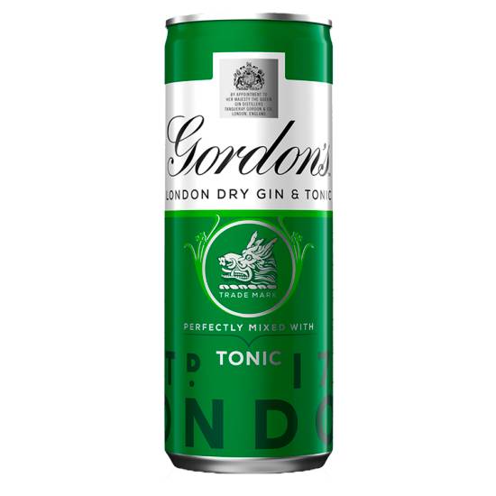 Gordon's London Dry Gin With Tonic (250ml)