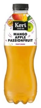 Keri Grab & Go Mango Apple and Passionfruit Fruit Drink 1L Bottle