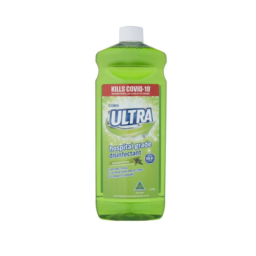 Coles Ultra Disinfectant Eucalyptus 1.25L