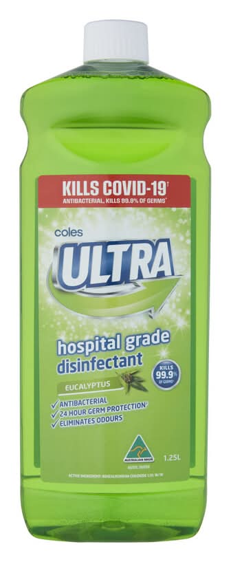 Coles Ultra Disinfectant Eucalyptus (1.25L)
