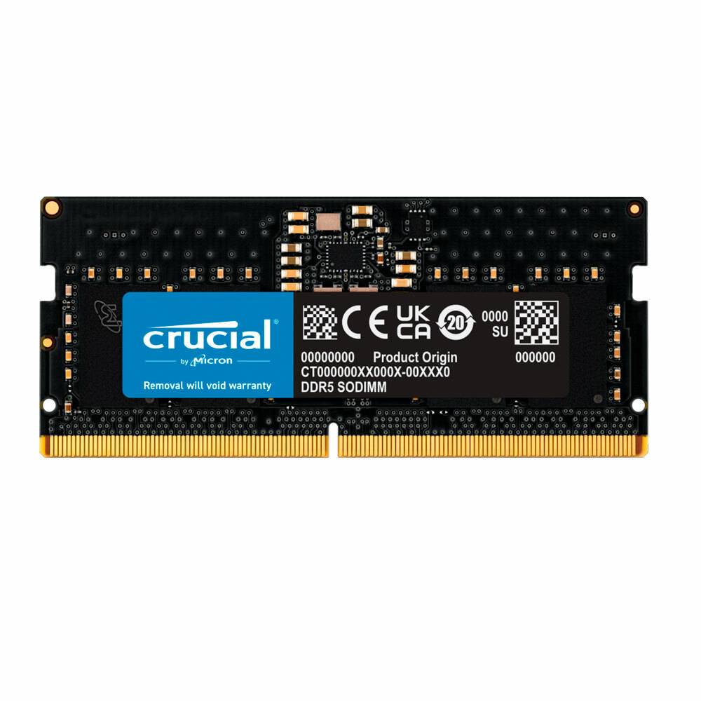 Crucial Memoria Notebook 16GB SoDimm DDR5 4800MHz