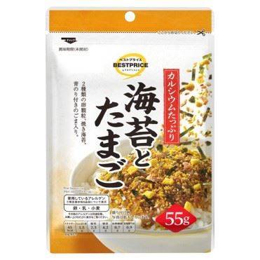 トップバリュ ベストプライス 海苔とたまご 55g