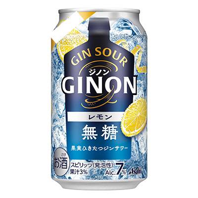 アサヒビール　ＧＩＮＯＮ　ジノン　レモン　無糖（ＡＬＣ．７％）　３５０ｍｌ