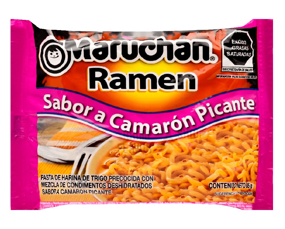 Maruchan · Ramen sopa instantanea, camarón-limón-habanero (85 g)