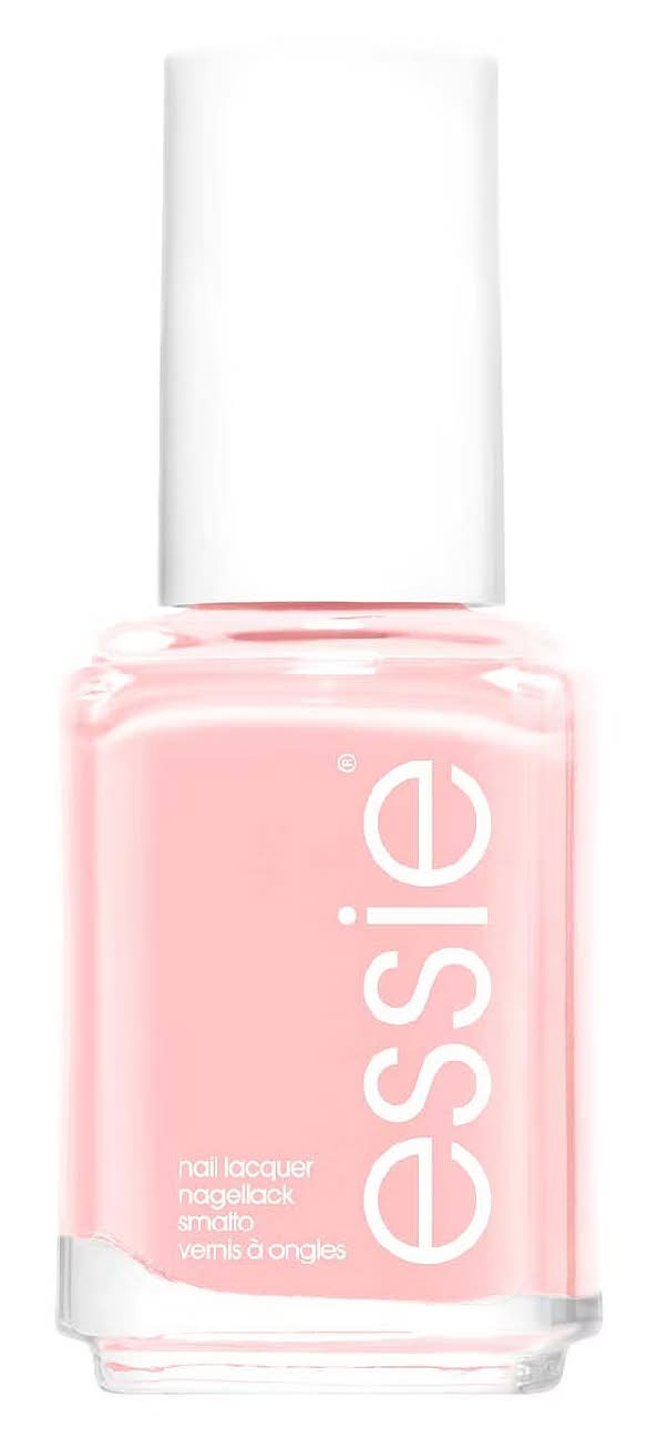 Essie Nail Polish 14 Fiji Creamy Pale Pastel Pink Colour, Original High Shine And High Coverage Nail Polish 13.5 Ml