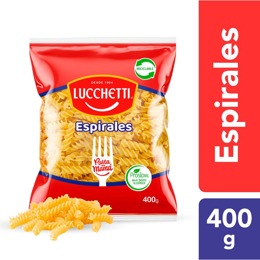 Lucchetti espirales (bolsa 400 g)