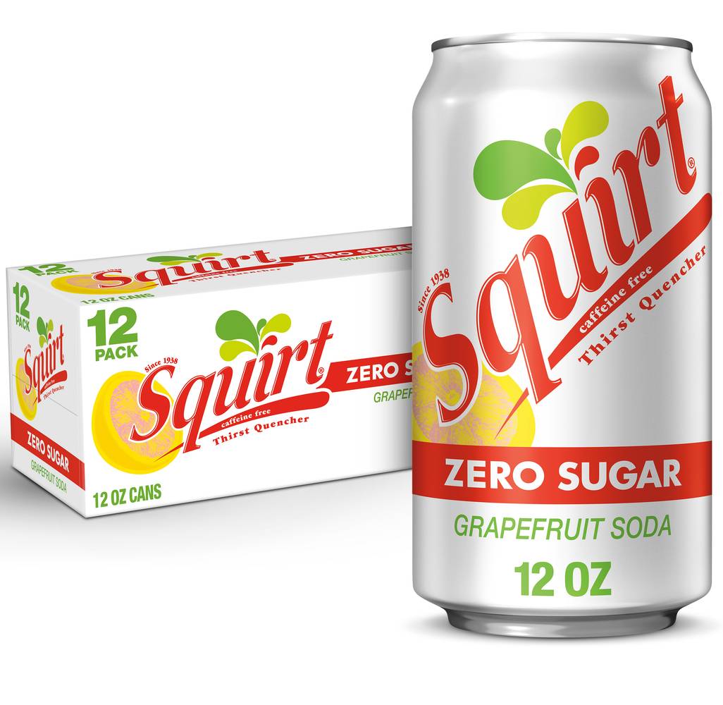 Squirt Diet Grapefruit Soda (12 x 12 fl oz)