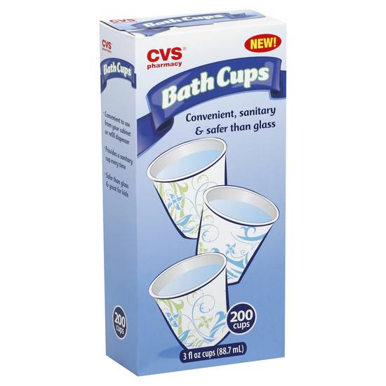 Cvs Pharmacy Bath Cups (200 ct)