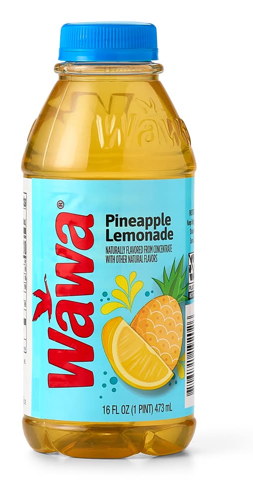 Wawa Naturally Flavored Lemonade Juice, Pineapple (16 fl oz)