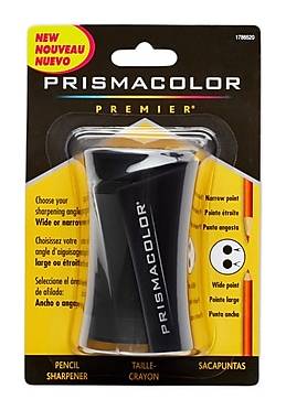 Prismacolor Premier Manual Pencil Sharpener, Translucent Black (1786520)