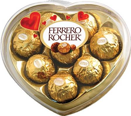 Ferrero Rocher Heart T8 Chocolates (100 g)