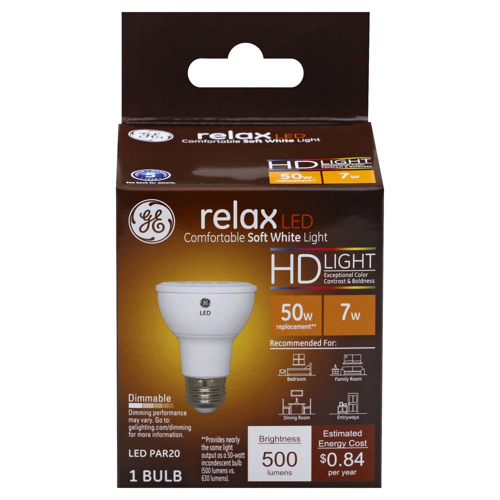 General Electric 50W Light Bulb