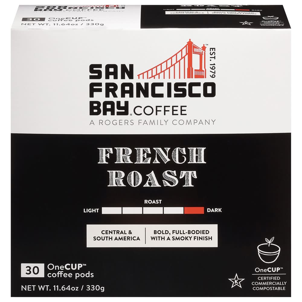San Francisco Bay Coffee Central & South America French Roast Coffee (11.6 oz)