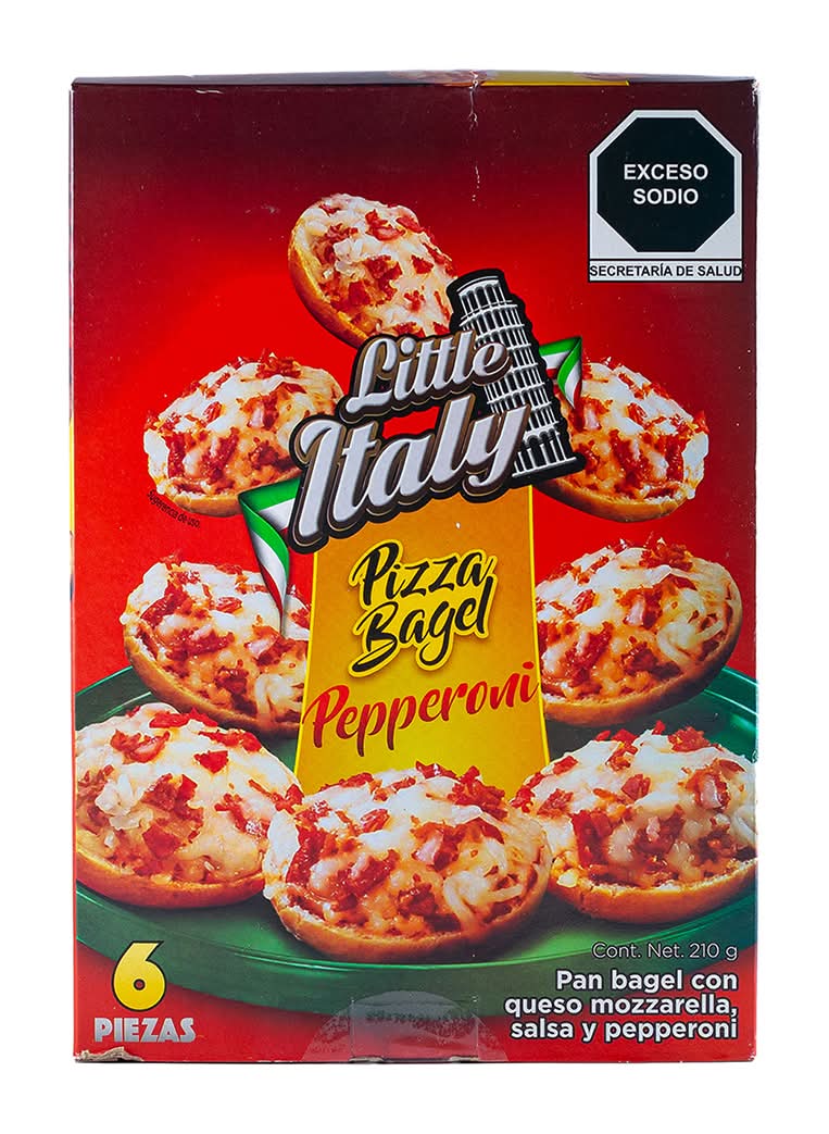 Little Italy · Pizza bagel de pepperoni (210 g)