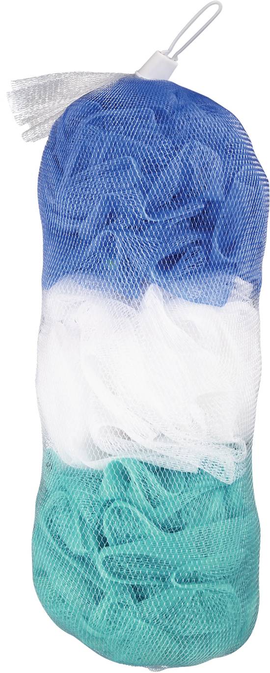 Pop-arazzi Cleansing Bath Poufs, 3CT