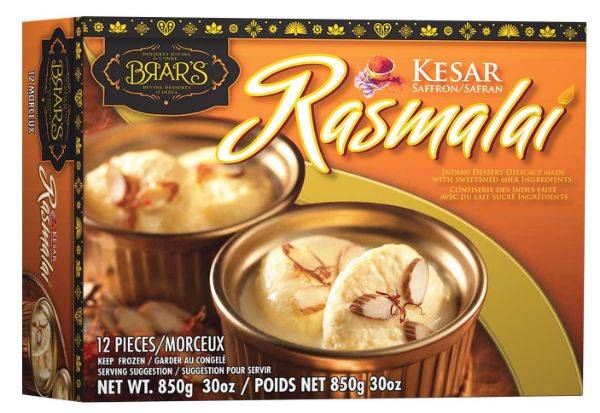 Brar Rasmalai Kesar 850g