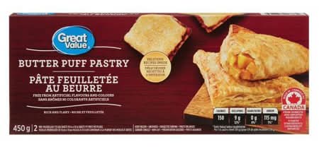 Great Value Butter Puff Pastry (450 g)