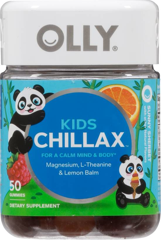 Olly Kids Chillax Sunny Sherbet Gummies (50 ct)