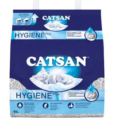 Catsan Hygiene Plus Non Clumping Odour Control Cat Litter (10L)