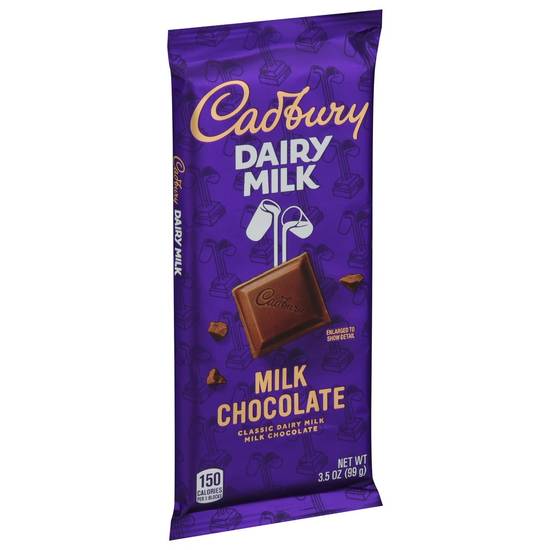 Cadbury · Velvety Smooth Dairy Milk Chocolate Bar (3.5 oz)