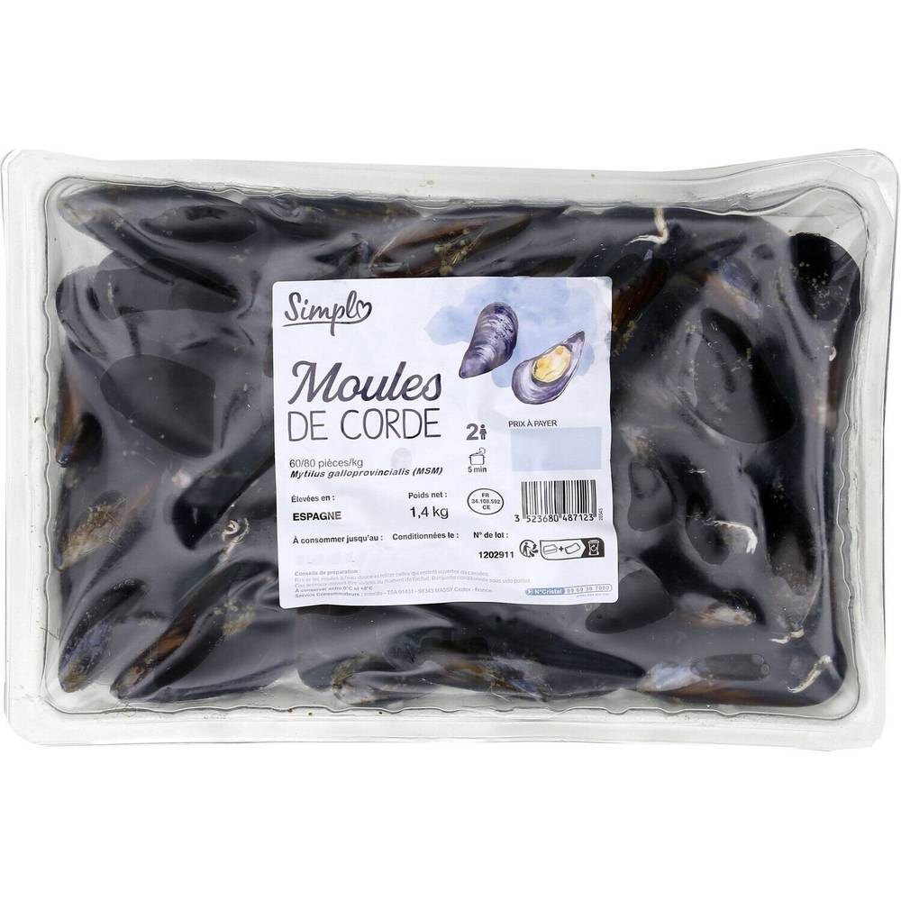 Simpl - Moules de corde Espagne